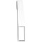 Ekena Millwork 4-in. W x 26-in. D x 26-in. H Legacy Architectural Grade PVC Knee Brace BRCP04X26X26LEC - alternate 5